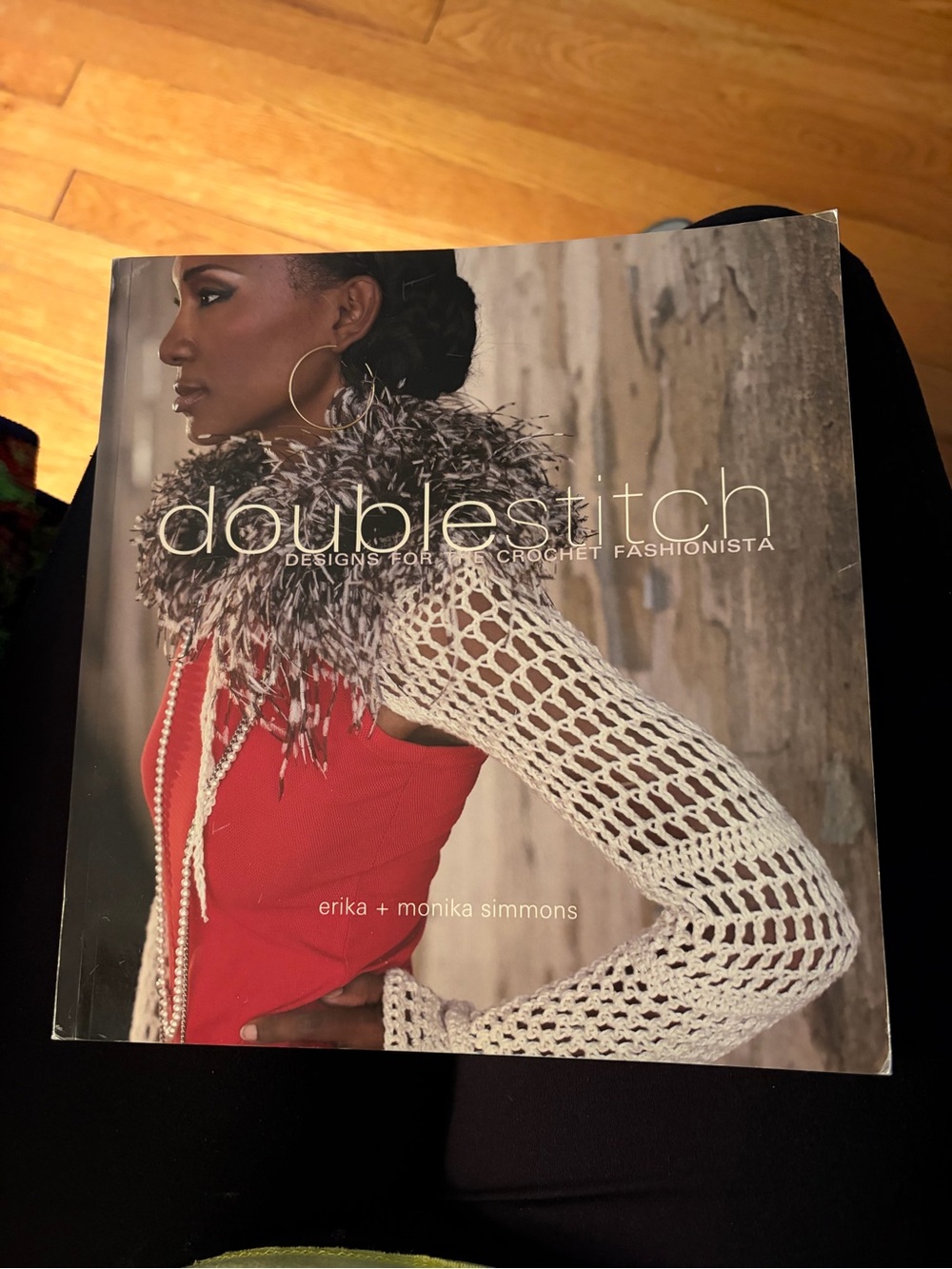Double stitch crochet book